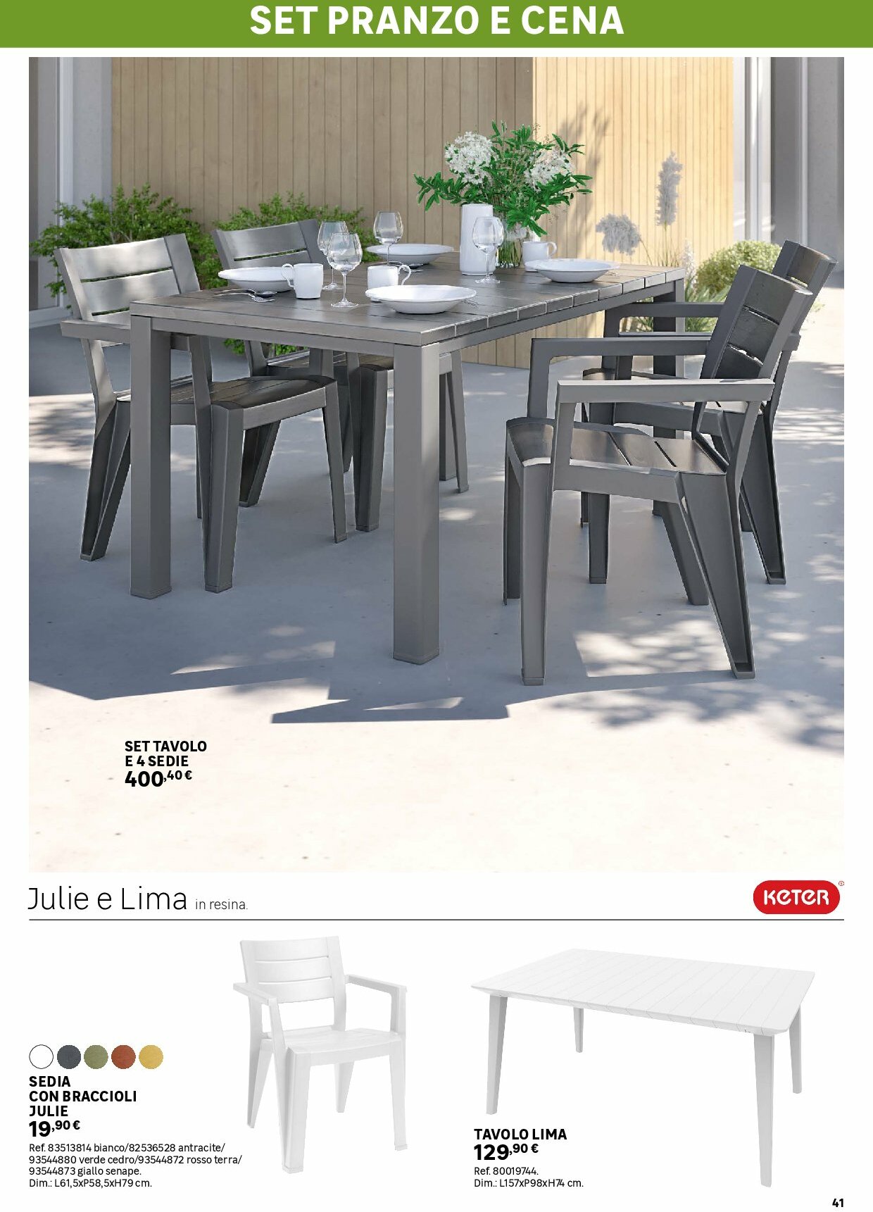 leroy-merlin - Volantino Leroy Merlin - Catalogo Giardino valido dal 01/06 al 31/10 - page: 41