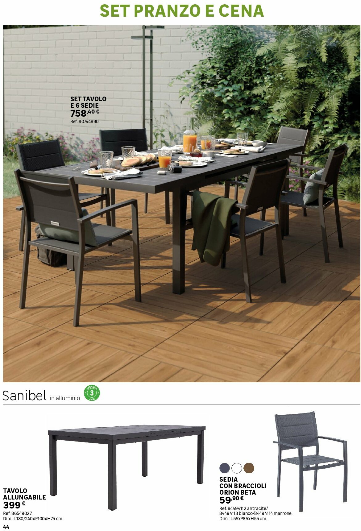 leroy-merlin - Volantino Leroy Merlin - Catalogo Giardino valido dal 01/06 al 31/10 - page: 44