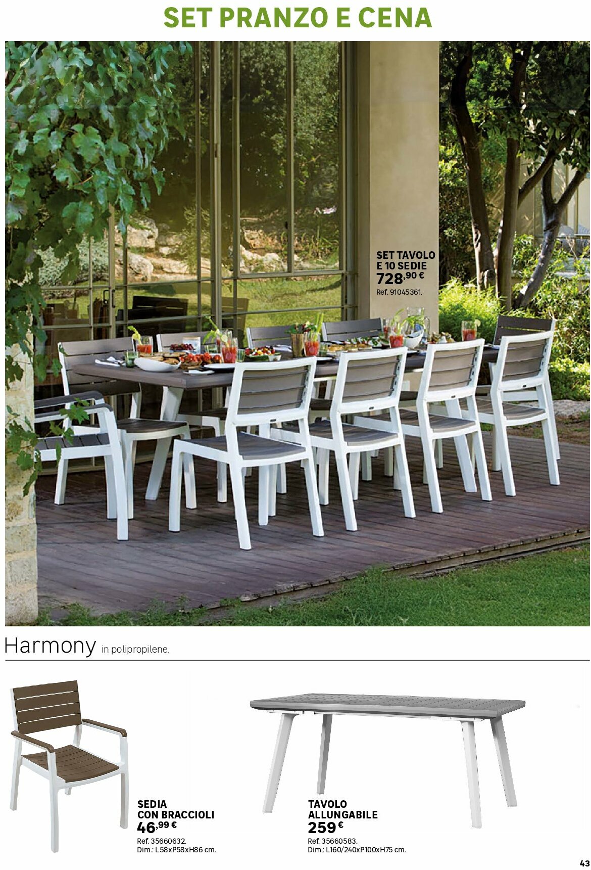 leroy-merlin - Volantino Leroy Merlin - Catalogo Giardino valido dal 01/06 al 31/10 - page: 43