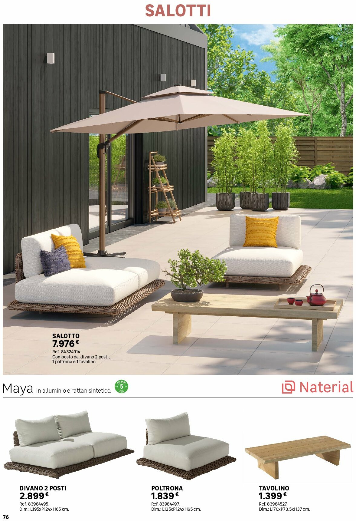 leroy-merlin - Volantino Leroy Merlin - Catalogo Giardino valido dal 01/06 al 31/10 - page: 76