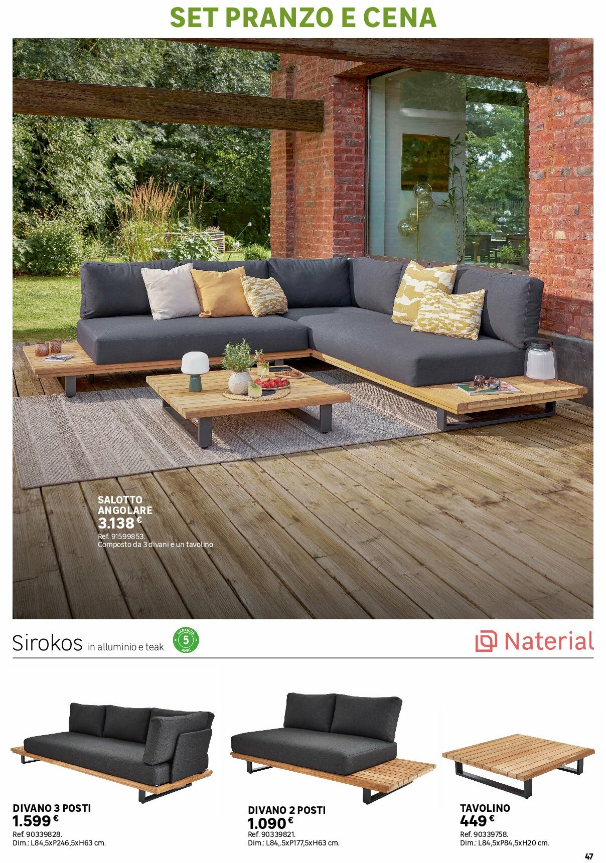 leroy-merlin - Volantino Leroy Merlin - Catalogo Giardino valido dal 01/06 al 31/10 - page: 47