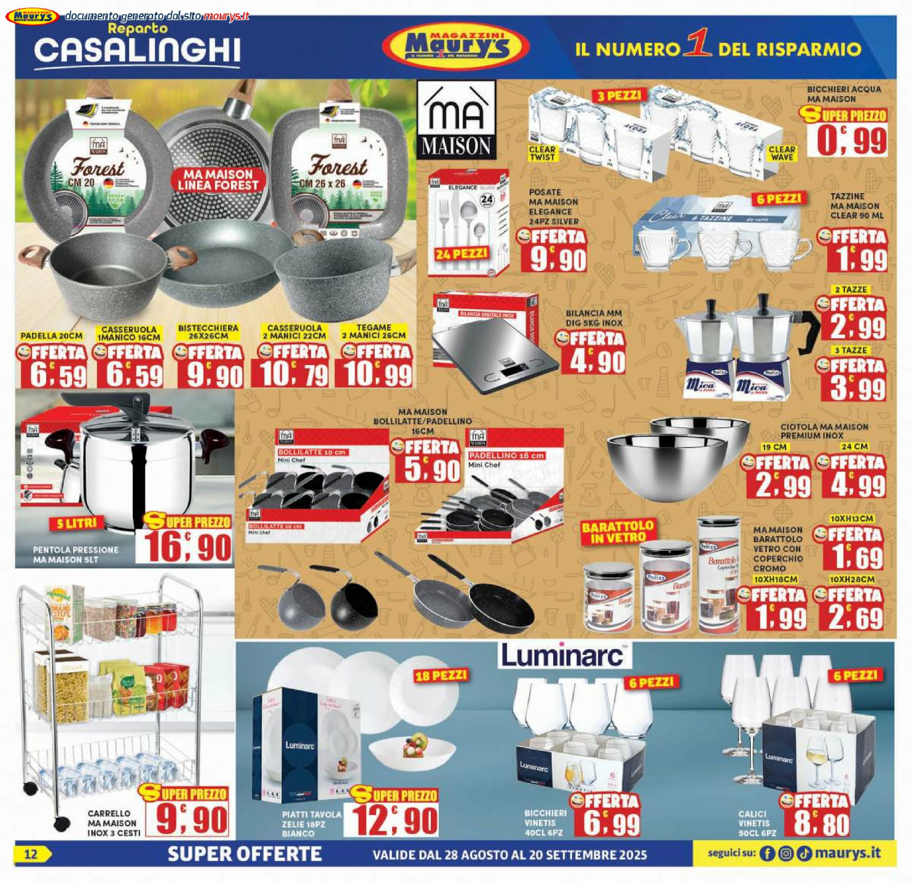 maury-s - Volantino Maury's - Back to school valido dal 28/08 al 20/09 - page: 12