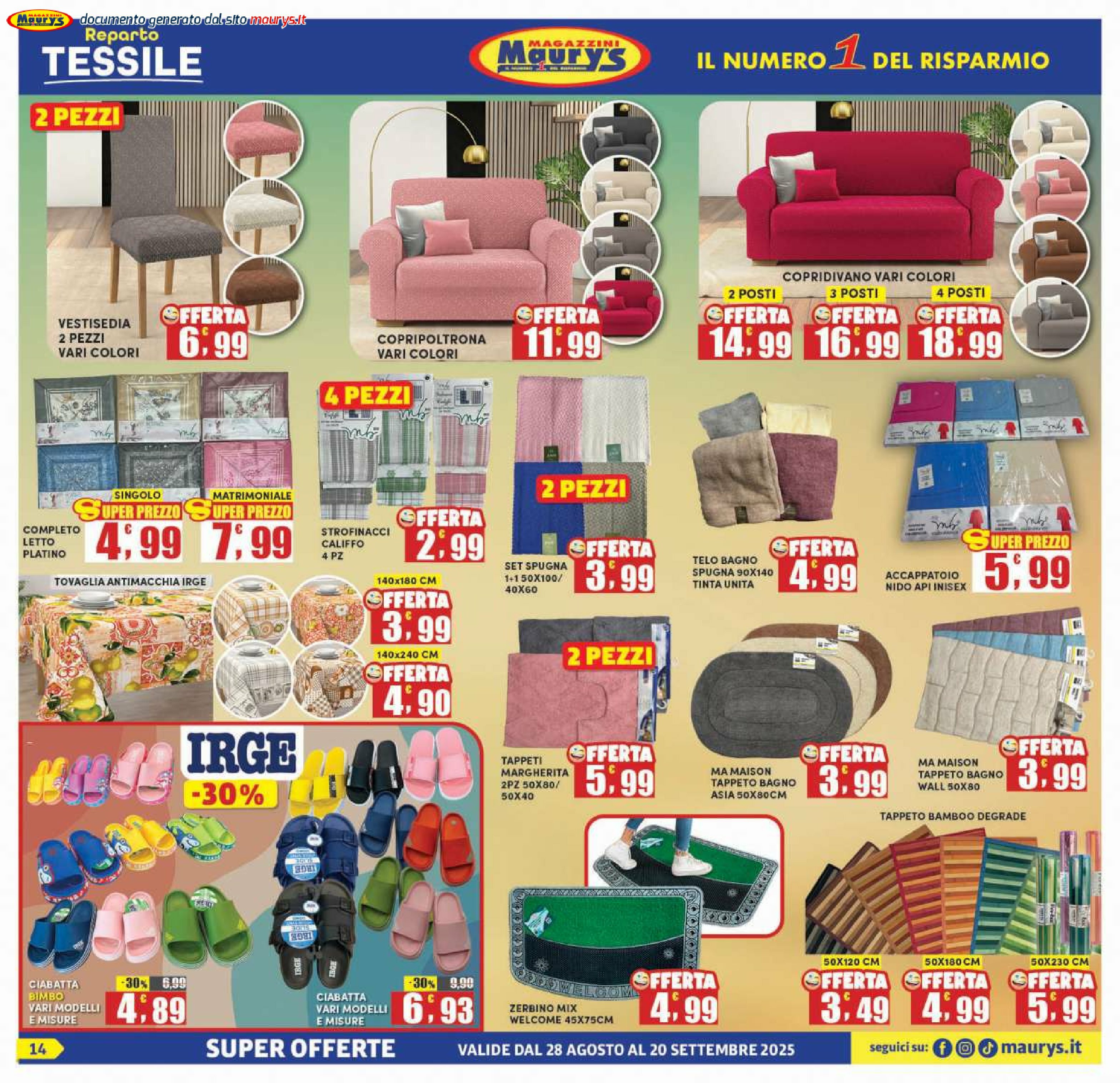 maury-s - Volantino Maury's - Back to school valido dal 28/08 al 20/09 - page: 14
