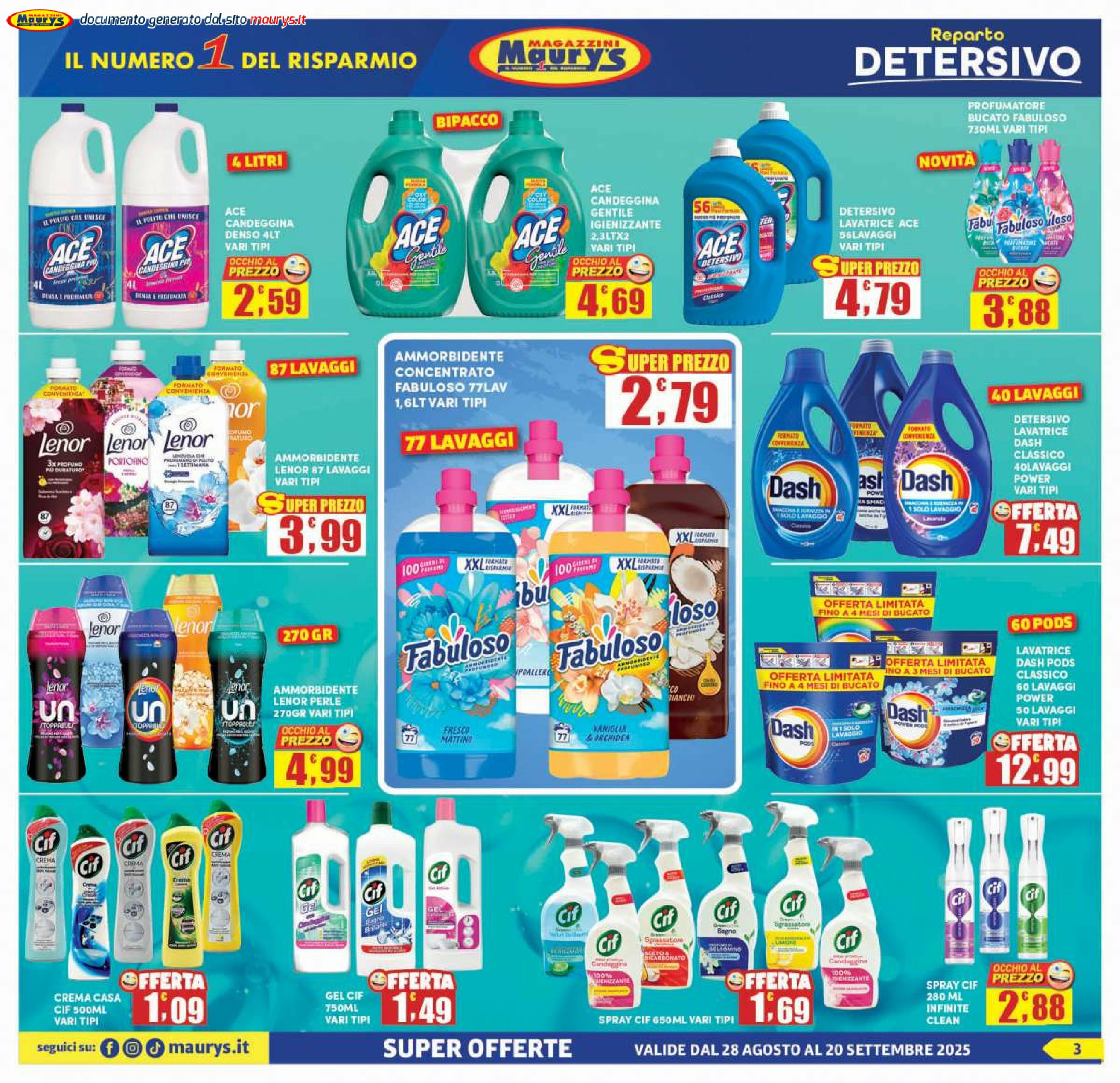 maury-s - Volantino Maury's - Back to school valido dal 28/08 al 20/09 - page: 3