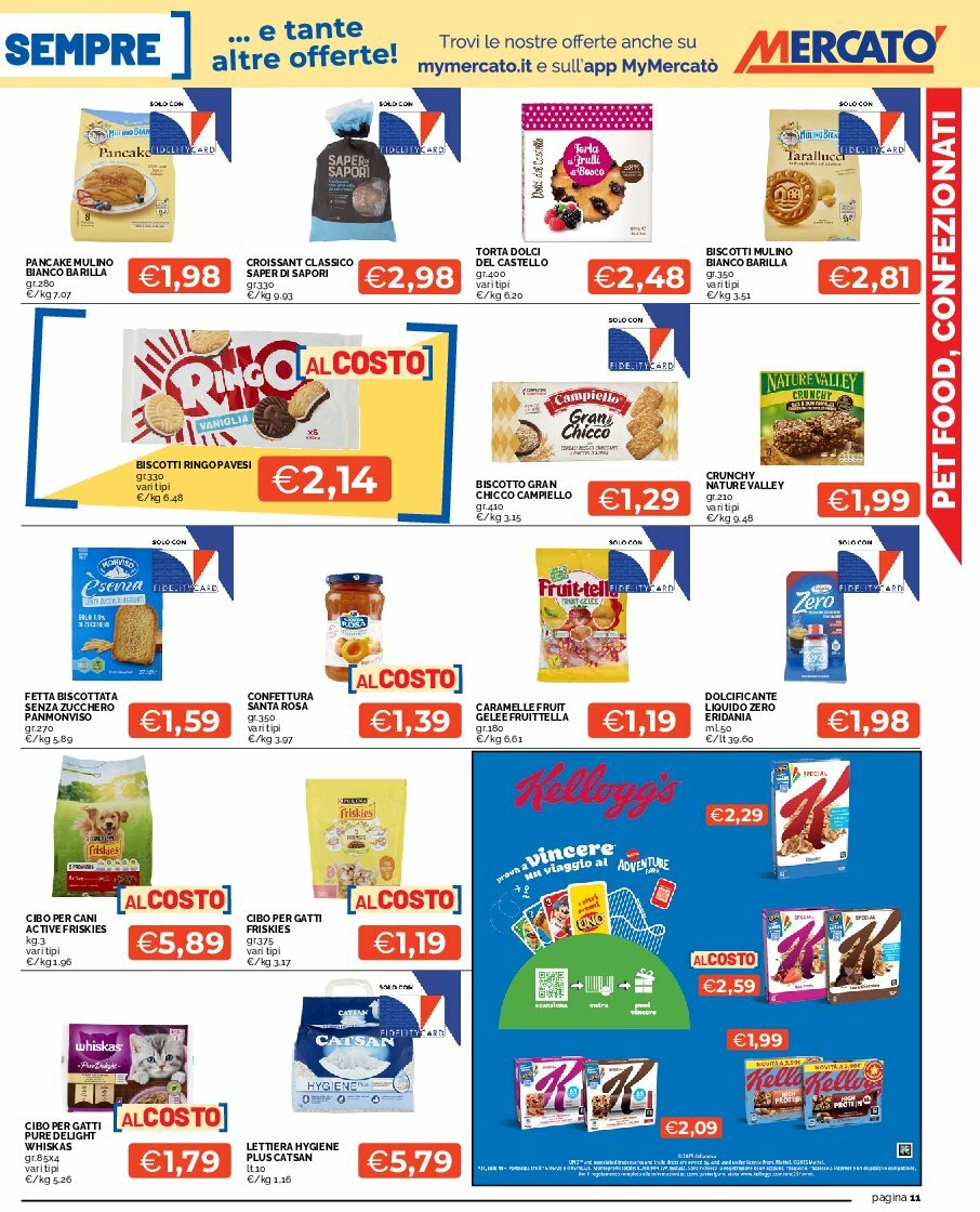 mercato - Volantino Mercatò - Feste Imperdibili valido dal 11/08 al 24/08 - page: 11