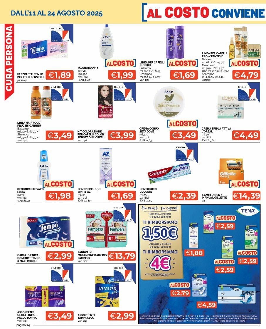 mercato - Volantino Mercatò - Feste Imperdibili valido dal 11/08 al 24/08 - page: 14