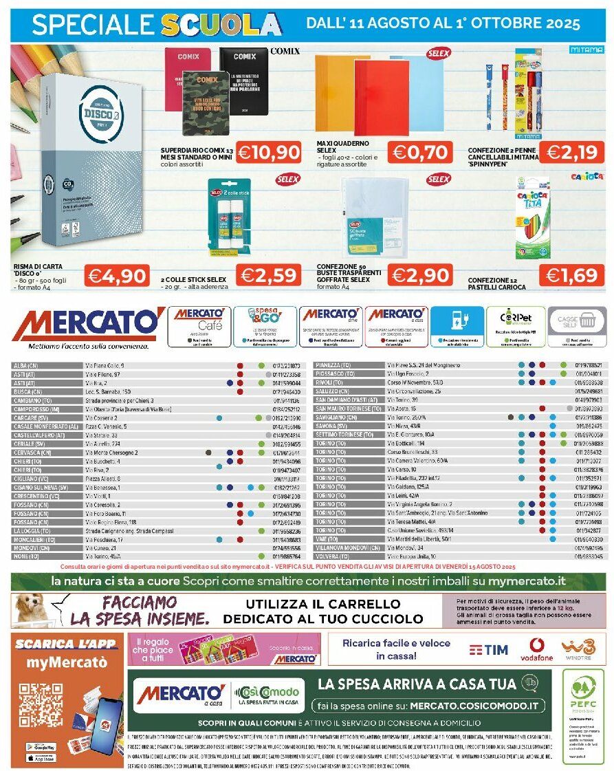 mercato - Volantino Mercatò - Feste Imperdibili valido dal 11/08 al 24/08 - page: 16