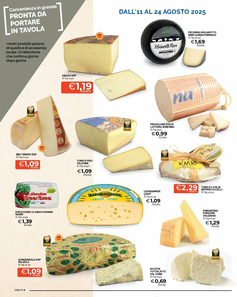 mercato - Volantino Mercatò - Feste Imperdibili valido dal 11/08 al 24/08 - page: 2