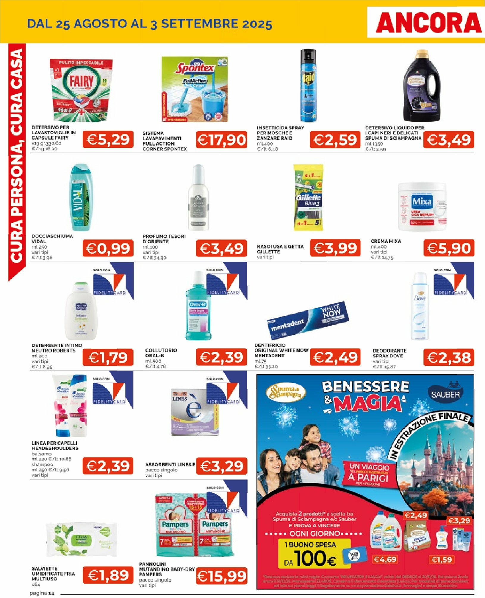 mercato - Volantino Mercatò - Sottocosto Freschissimi valido dal 25/08 al 03/09 - page: 14