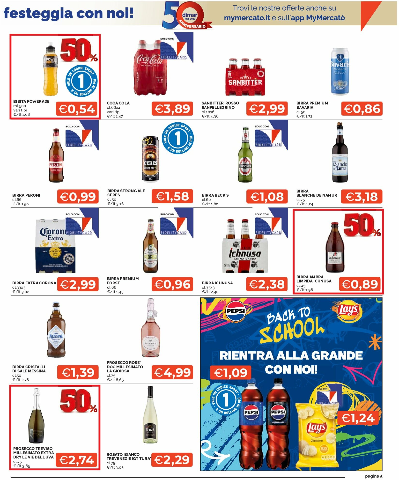 mercato - Volantino Mercatò - Feste Imperdibili valido dal 04/09 al 17/09 - page: 5