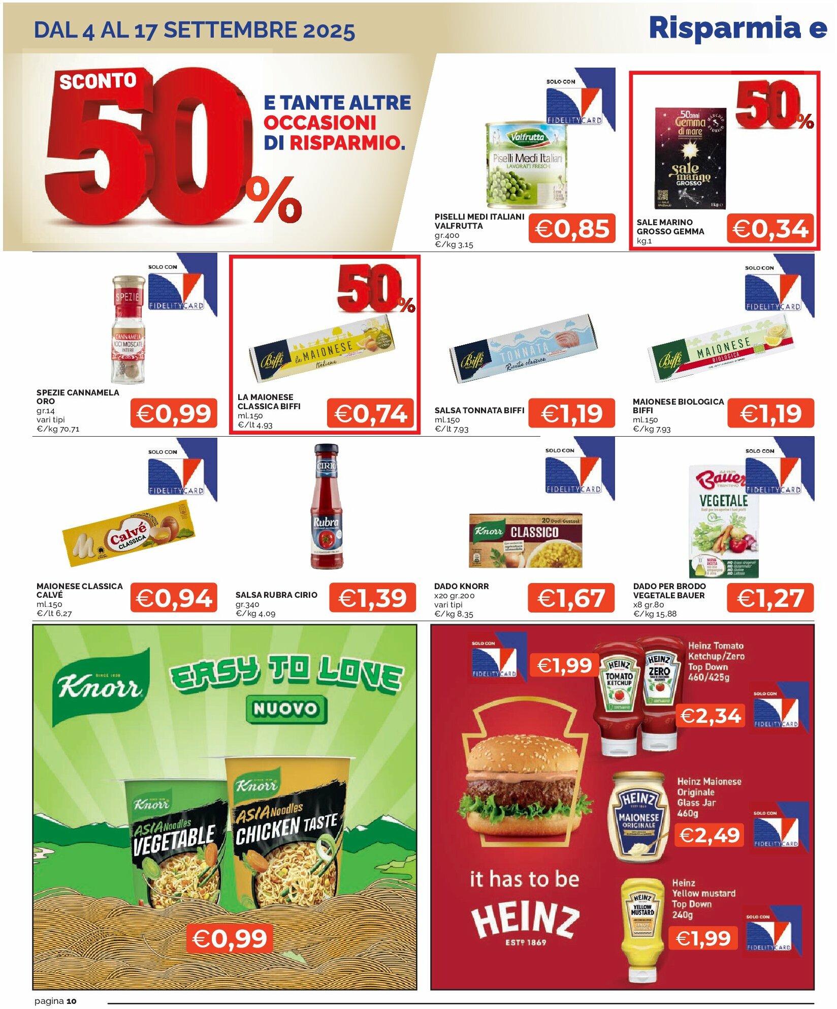 mercato - Volantino Mercatò - Feste Imperdibili valido dal 04/09 al 17/09 - page: 10