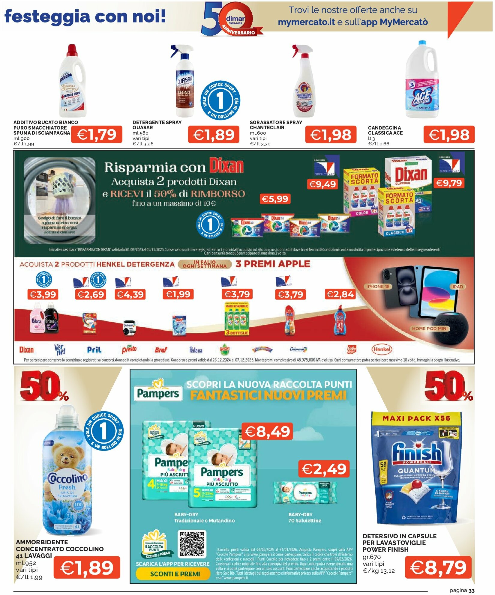 mercato - Volantino Mercatò - Feste Imperdibili valido dal 04/09 al 17/09 - page: 33