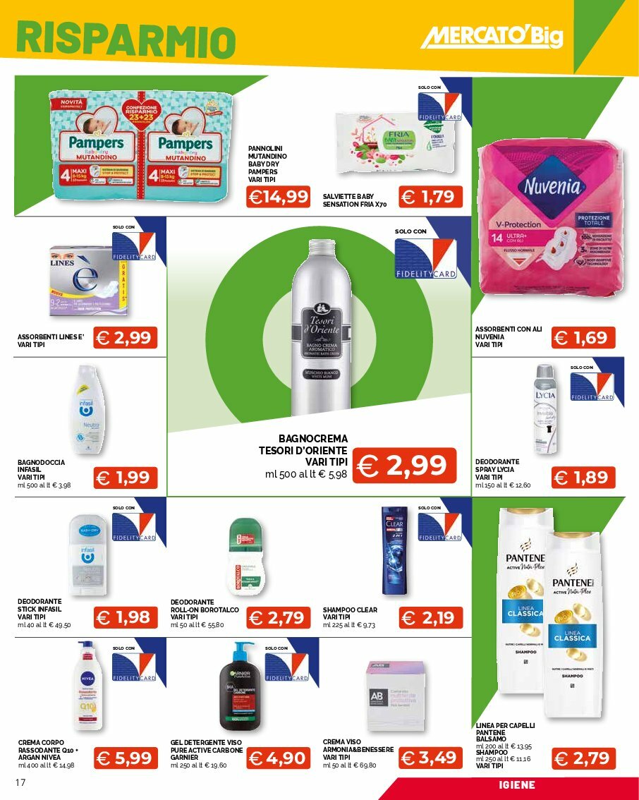 mercato-big - Volantino Mercatò Big - Sottocosto Freschissimi valido dal 11/08 al 24/08 - page: 17