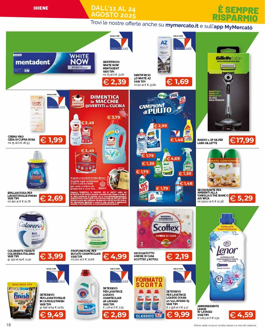 mercato-big - Volantino Mercatò Big - Sottocosto Freschissimi valido dal 11/08 al 24/08 - page: 18