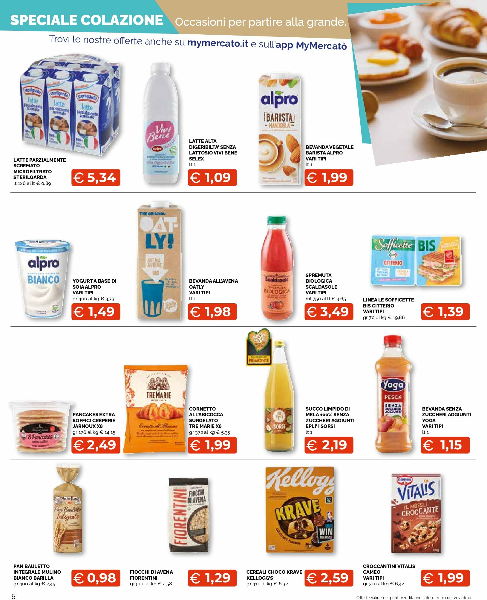 mercato-big - Volantino Mercatò Big - Affarissimi al costo valido dal 25/08 al 03/09 - page: 6