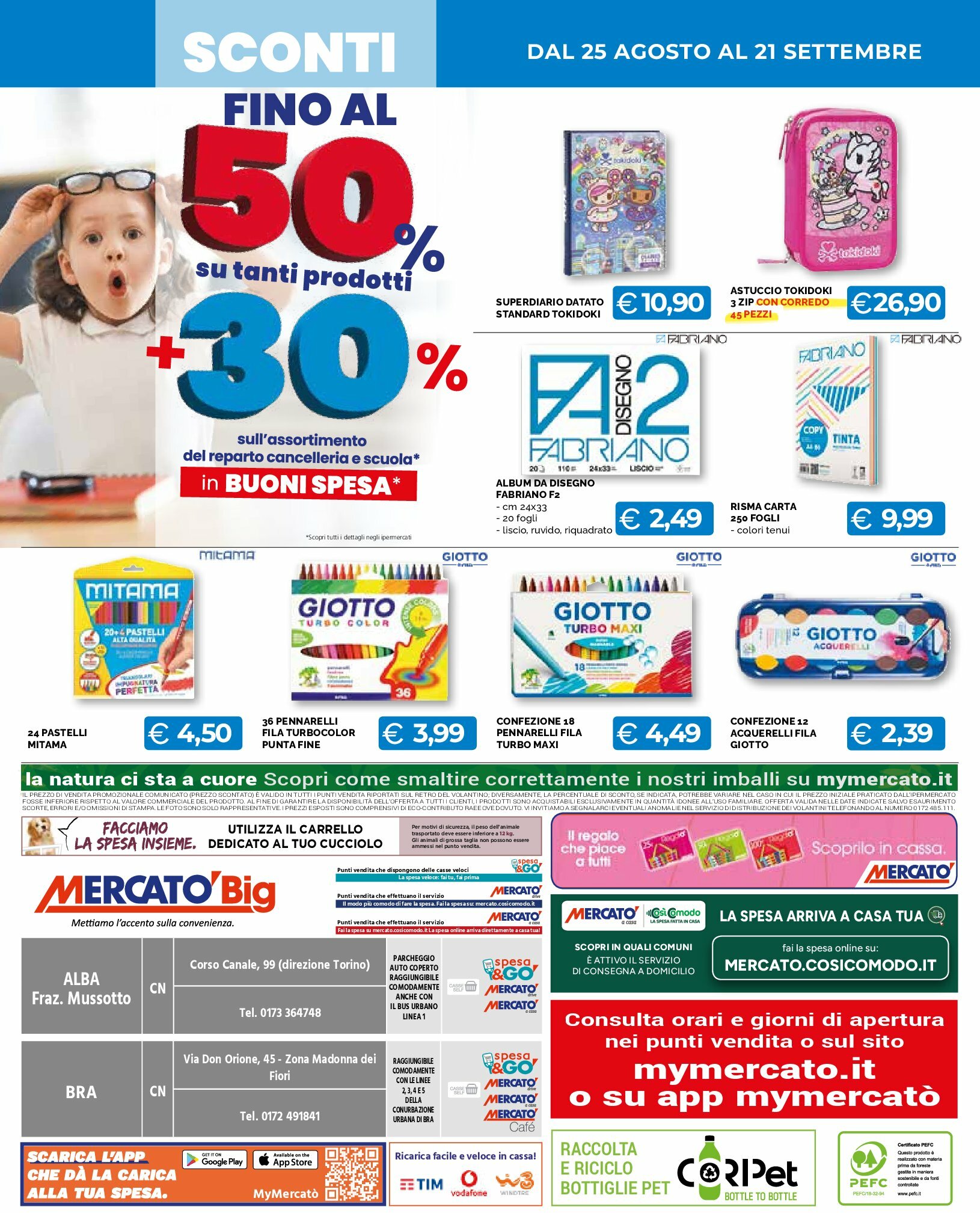 mercato-big - Volantino Mercatò Big - Affarissimi al costo valido dal 25/08 al 03/09 - page: 24