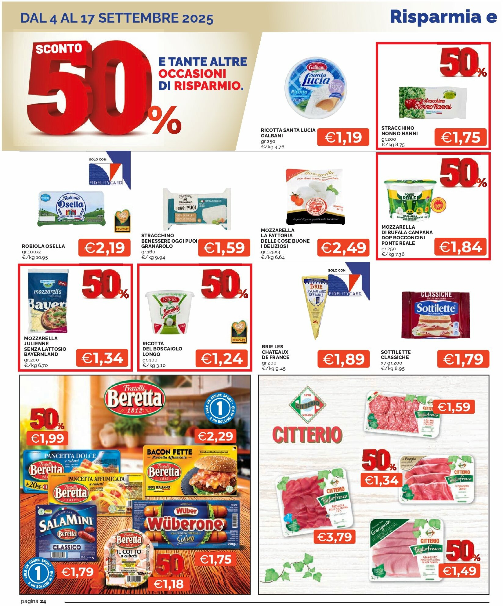 mercato-big - Volantino Mercatò Big - Feste Imperdibili valido dal 04/09 al 17/09 - page: 24