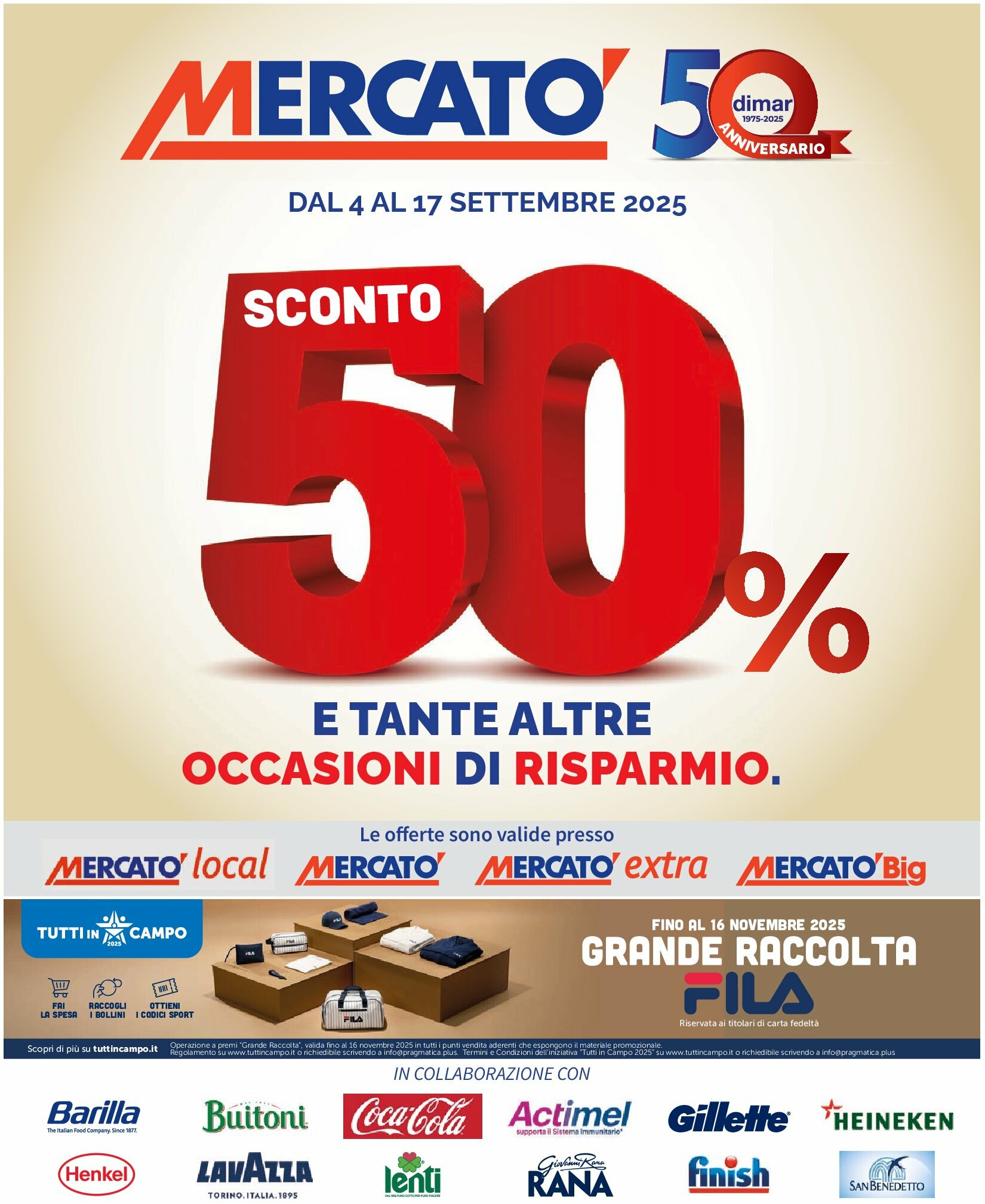 mercato-big - Volantino Mercatò Big - Feste Imperdibili valido dal 04/09 al 17/09