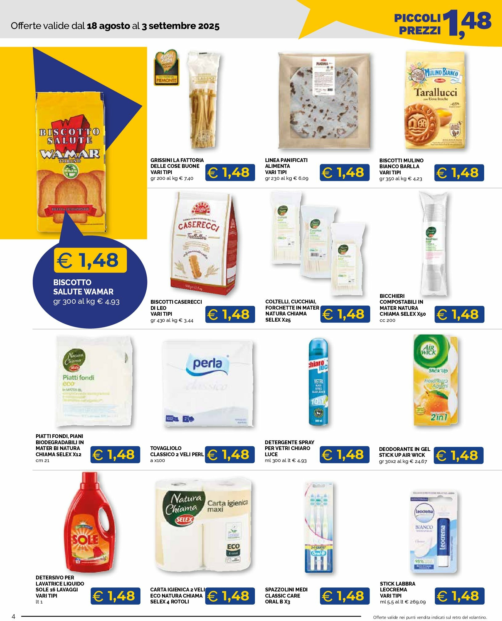 mercato-local - Volantino Mercatò Local valido dal 18/08 al 03/09 - page: 4