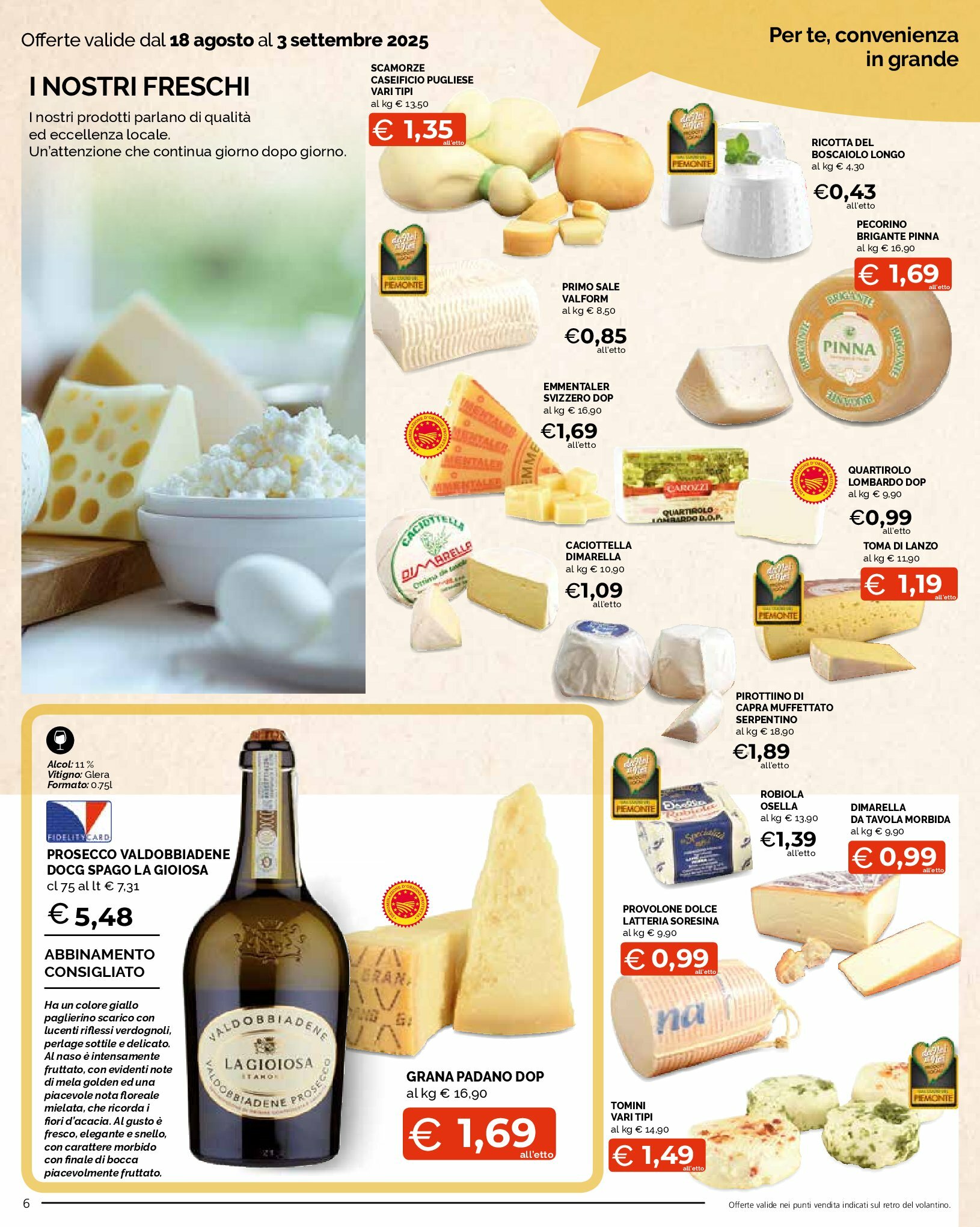 mercato-local - Volantino Mercatò Local valido dal 18/08 al 03/09 - page: 6