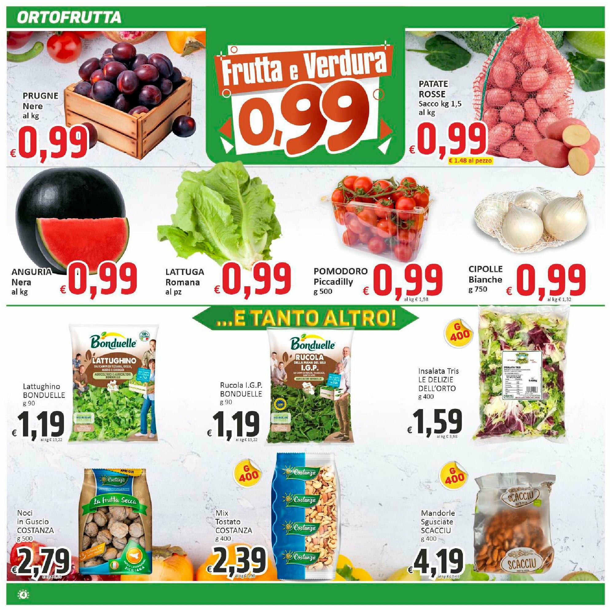 paghi-poco - Volantino Paghi Poco - Punti Vendita in Elenco valido dal 19/08 al 28/08 - page: 4