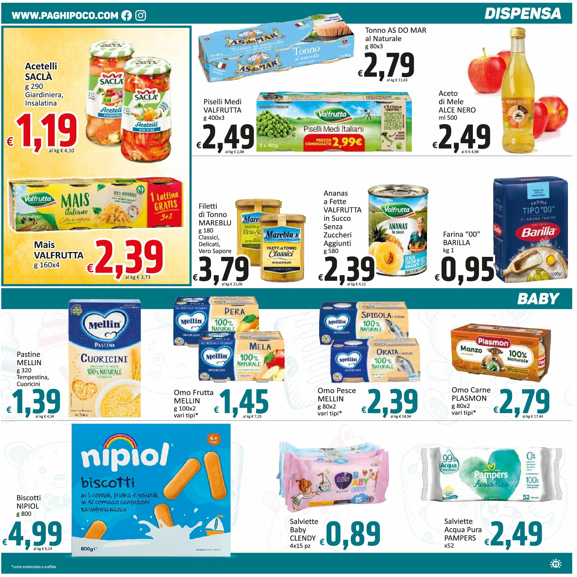 paghi-poco - Volantino Paghi Poco - Gelso Bianco valido dal 19/08 al 28/08 - page: 11