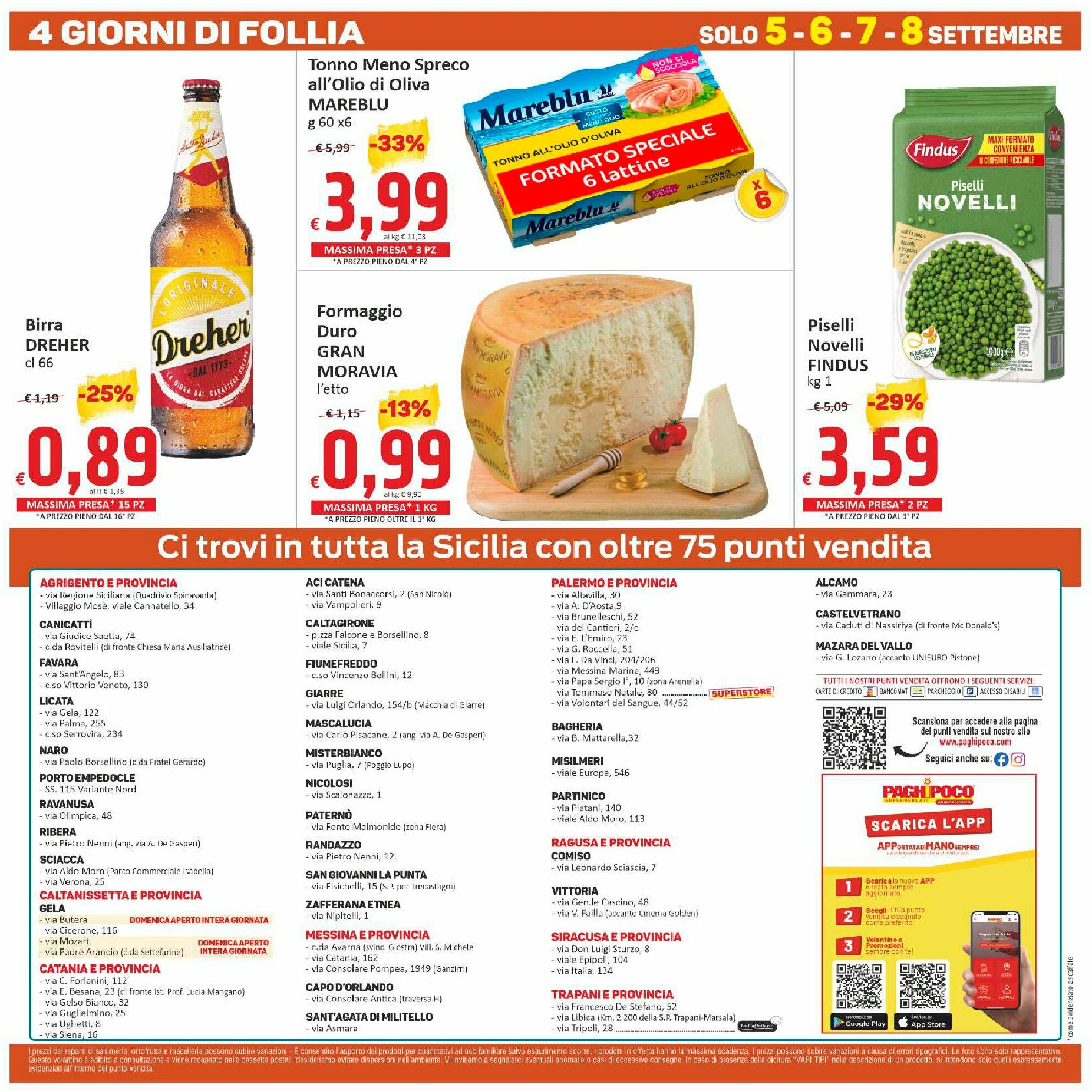 paghi-poco - Volantino Paghi Poco - Generico valido dal 29/08 al 08/09 - page: 20