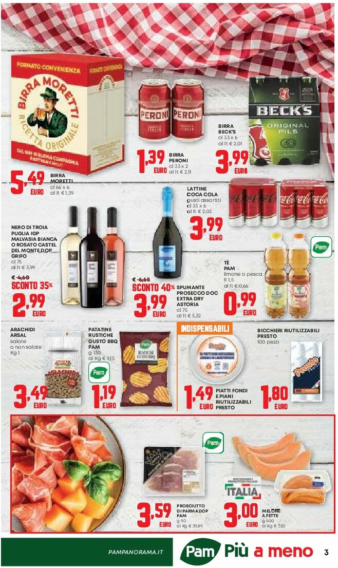 pam - Volantino Pam valido dal 07/08 al 20/08 - page: 3