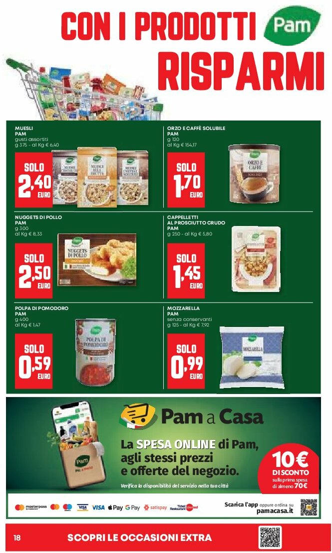 pam - Volantino Pam valido dal 07/08 al 20/08 - page: 18