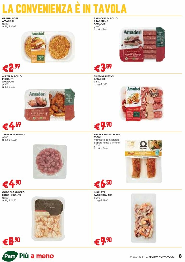 pam - Volantino Pam - Occasioni Extra valido dal 07/08 al 20/08 - page: 8