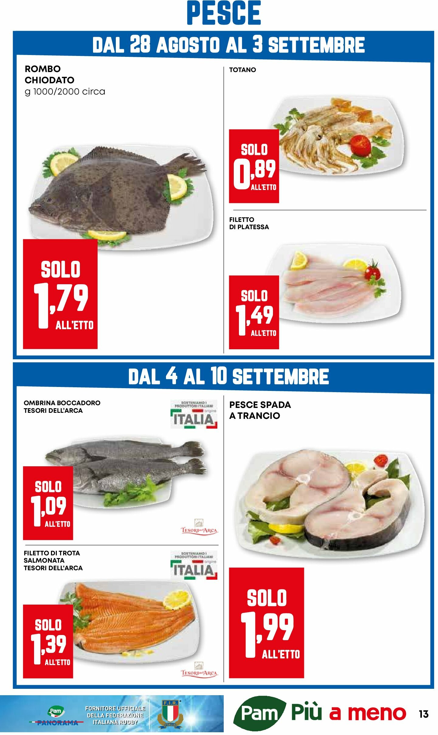 pam - Volantino Pam valido dal 28/08 al 10/09 - page: 13