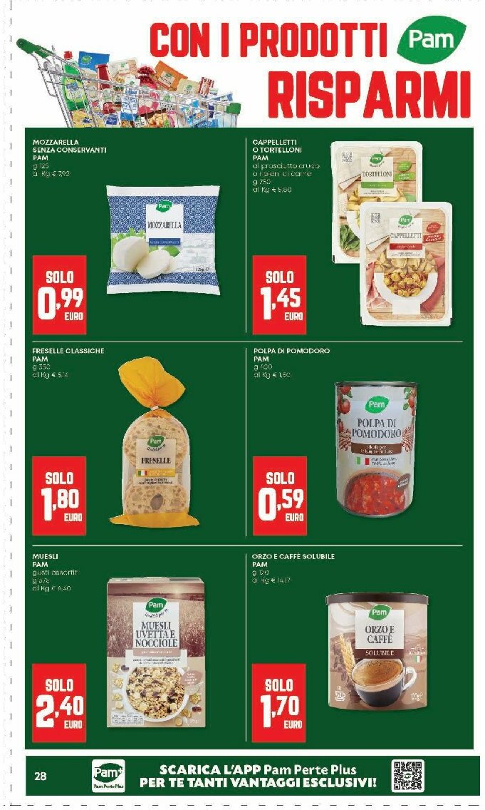 pam-panorama - Volantino Pam Panorama valido dal 07/08 al 20/08 - page: 28
