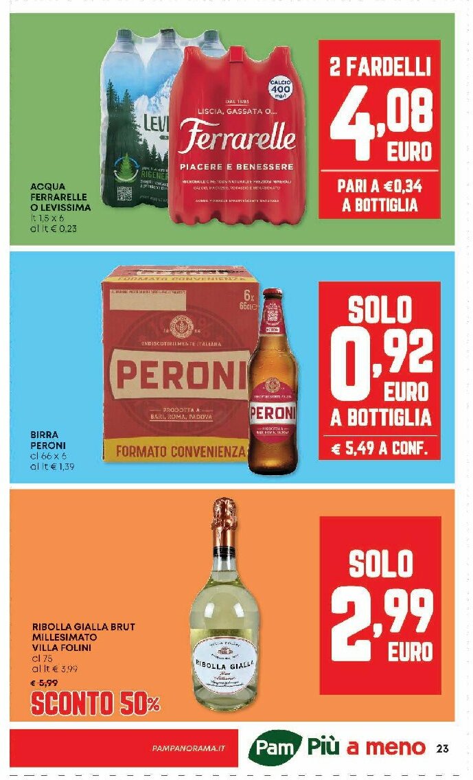 pam-panorama - Volantino Pam Panorama valido dal 07/08 al 20/08 - page: 23
