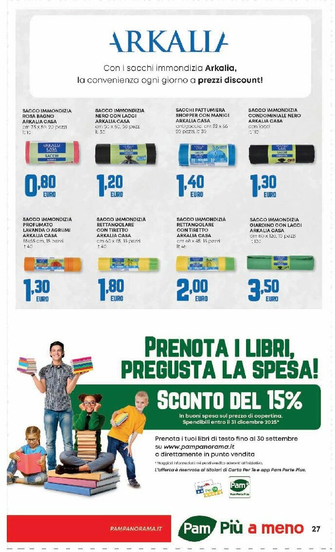 pam-panorama - Volantino Pam Panorama valido dal 07/08 al 20/08 - page: 27