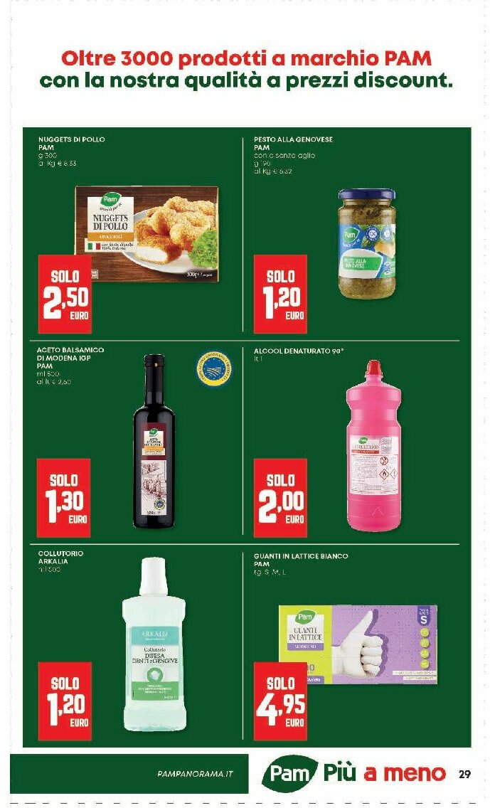 pam-panorama - Volantino Pam Panorama valido dal 07/08 al 20/08 - page: 29