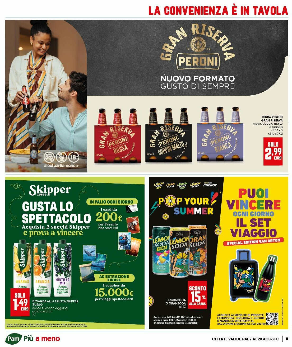 pam-panorama - Volantino Pam Panorama - Occasioni extra valido dal 07/08 al 20/08 - page: 11