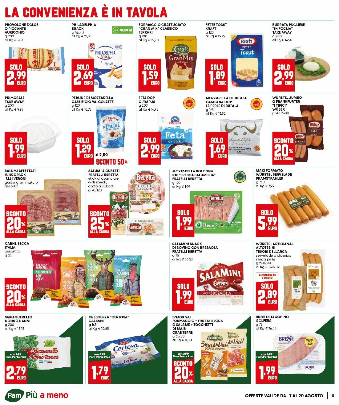 pam-panorama - Volantino Pam Panorama - Occasioni extra valido dal 07/08 al 20/08 - page: 8