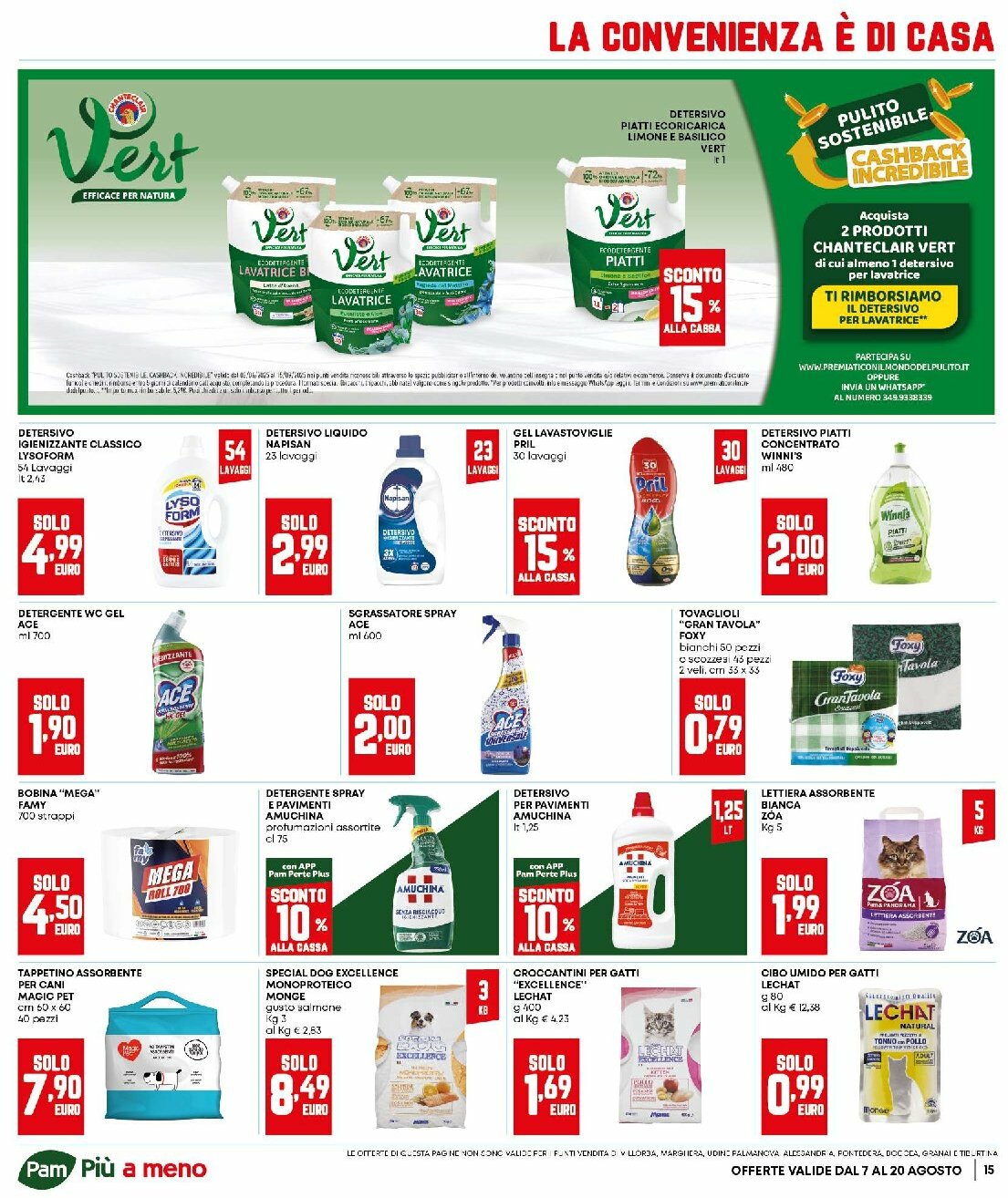 pam-panorama - Volantino Pam Panorama - Occasioni extra valido dal 07/08 al 20/08 - page: 15