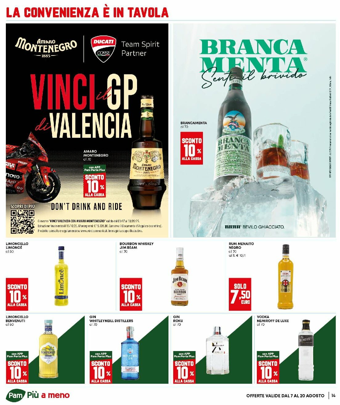 pam-panorama - Volantino Pam Panorama - Occasioni extra valido dal 07/08 al 20/08 - page: 14