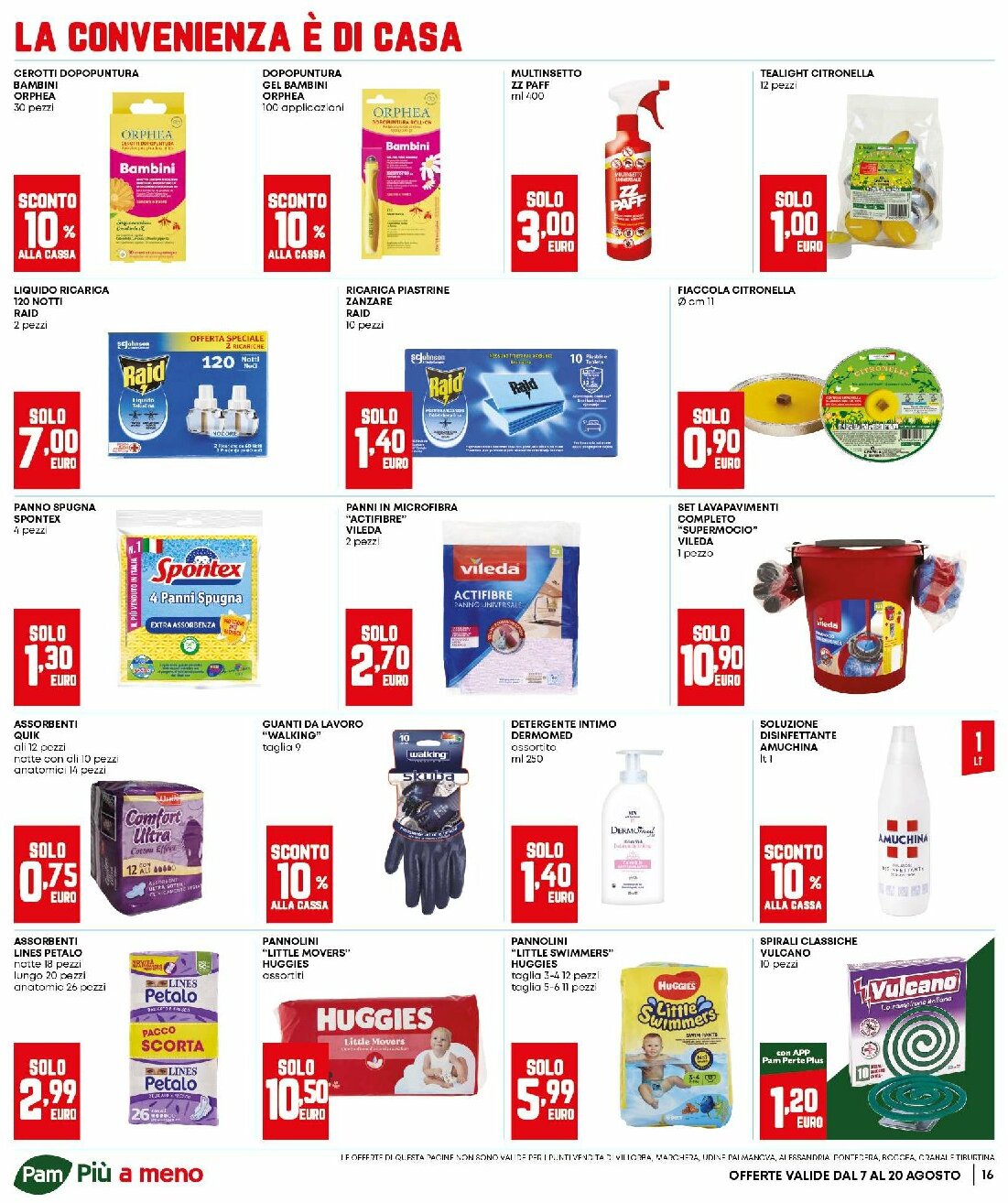 pam-panorama - Volantino Pam Panorama - Occasioni extra valido dal 07/08 al 20/08 - page: 16