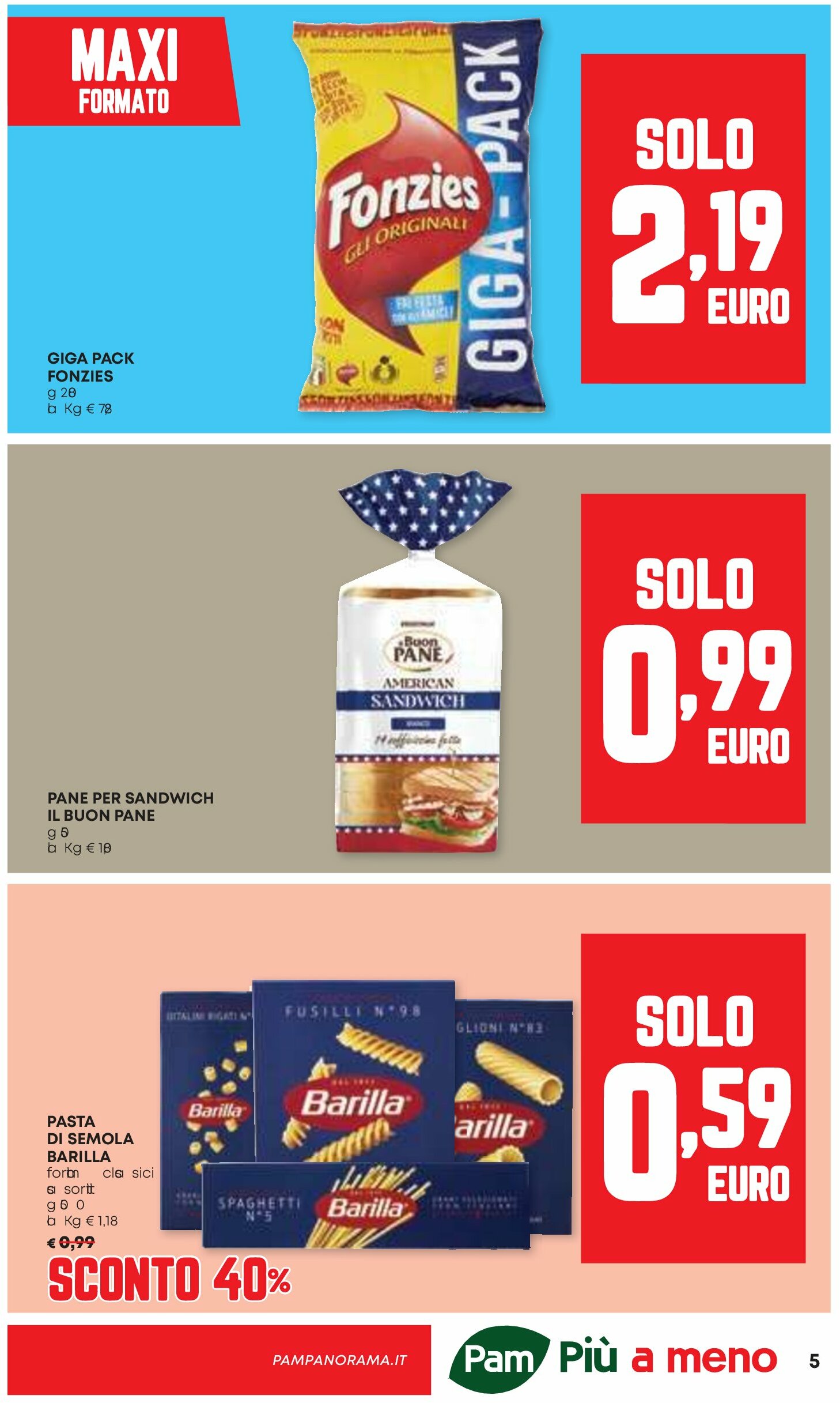 pam-panorama - Volantino Pam Panorama valido dal 28/08 al 10/09 - page: 5