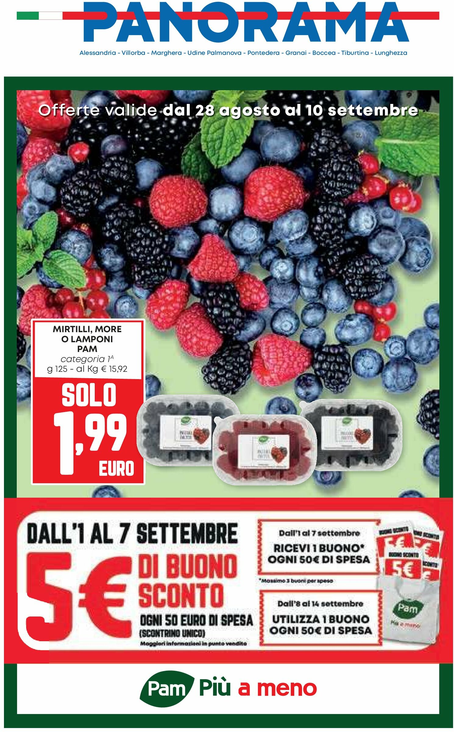 pam-panorama - Volantino Pam Panorama valido dal 28/08 al 10/09 - page: 1