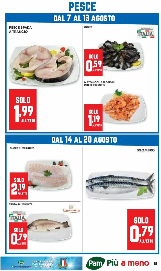 pam-retail-pro - Volantino Pam Retail Pro valido dal 07/08 al 20/08 - page: 15