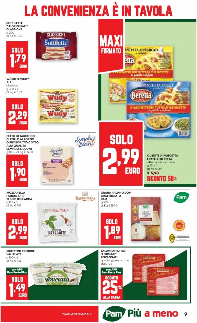 pam-retail-pro - Volantino Pam Retail Pro valido dal 07/08 al 20/08 - page: 9