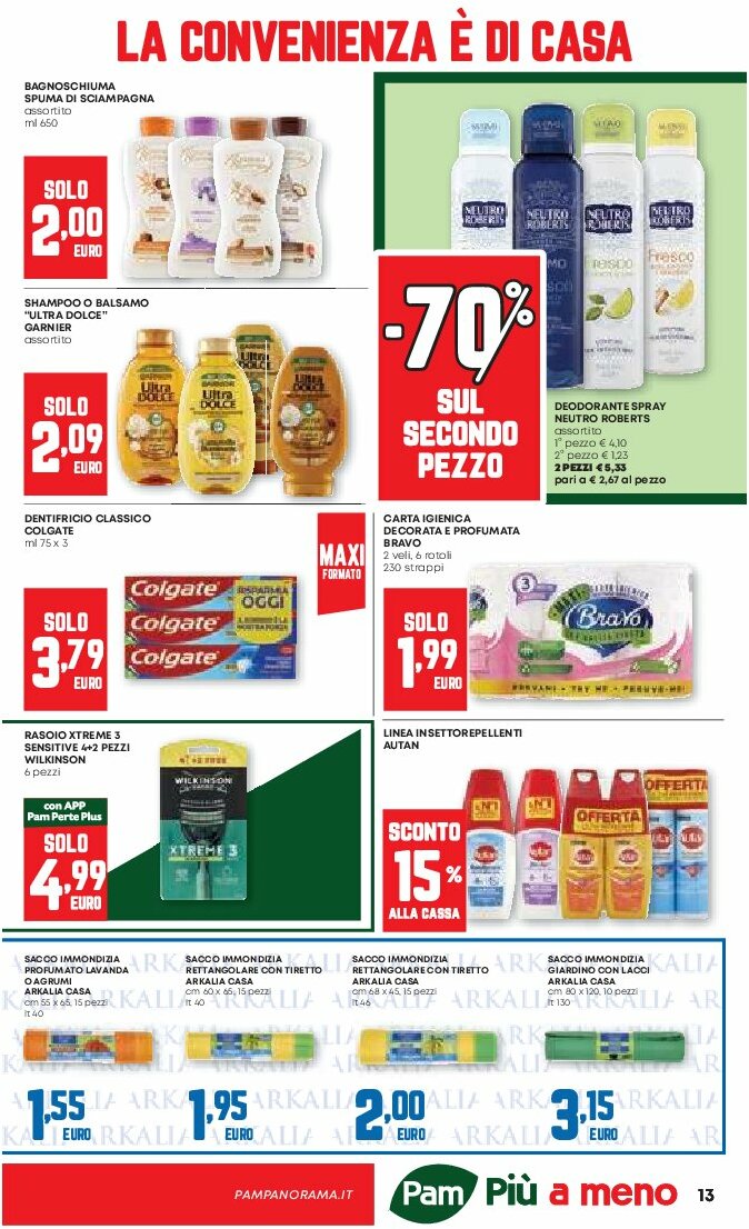 pam-retail-pro - Volantino Pam Retail Pro valido dal 07/08 al 20/08 - page: 13