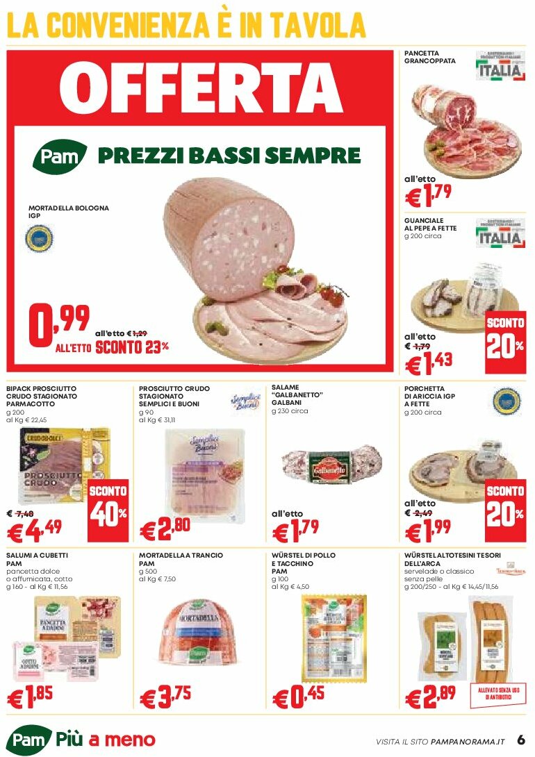 pam-retail-pro - Volantino Pam Retail Pro - Occasioni Extra valido dal 07/08 al 20/08 - page: 6