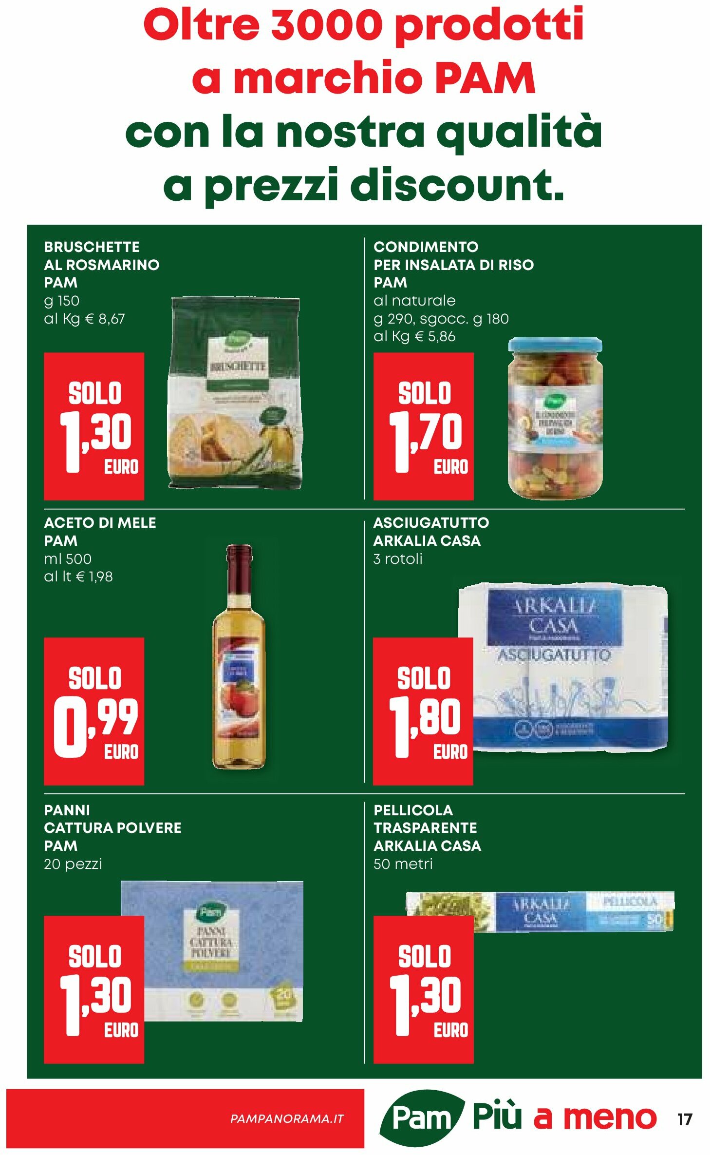 pam-retail-pro - Volantino Pam Retail Pro valido dal 21/08 al 03/09 - page: 17