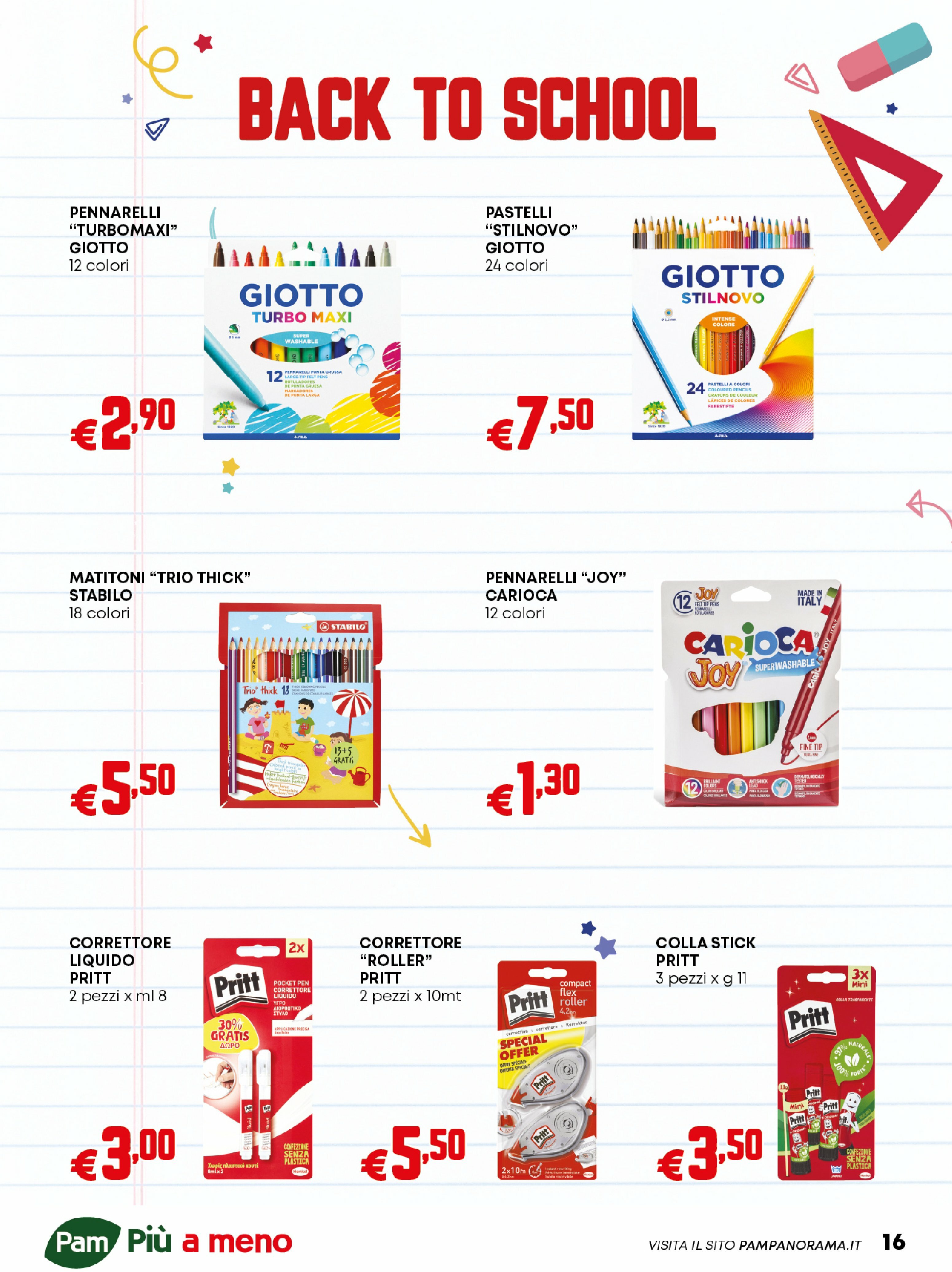 pam-retail-pro - Volantino Pam Retail Pro - Occasioni Extra valido dal 21/08 al 10/09 - page: 16