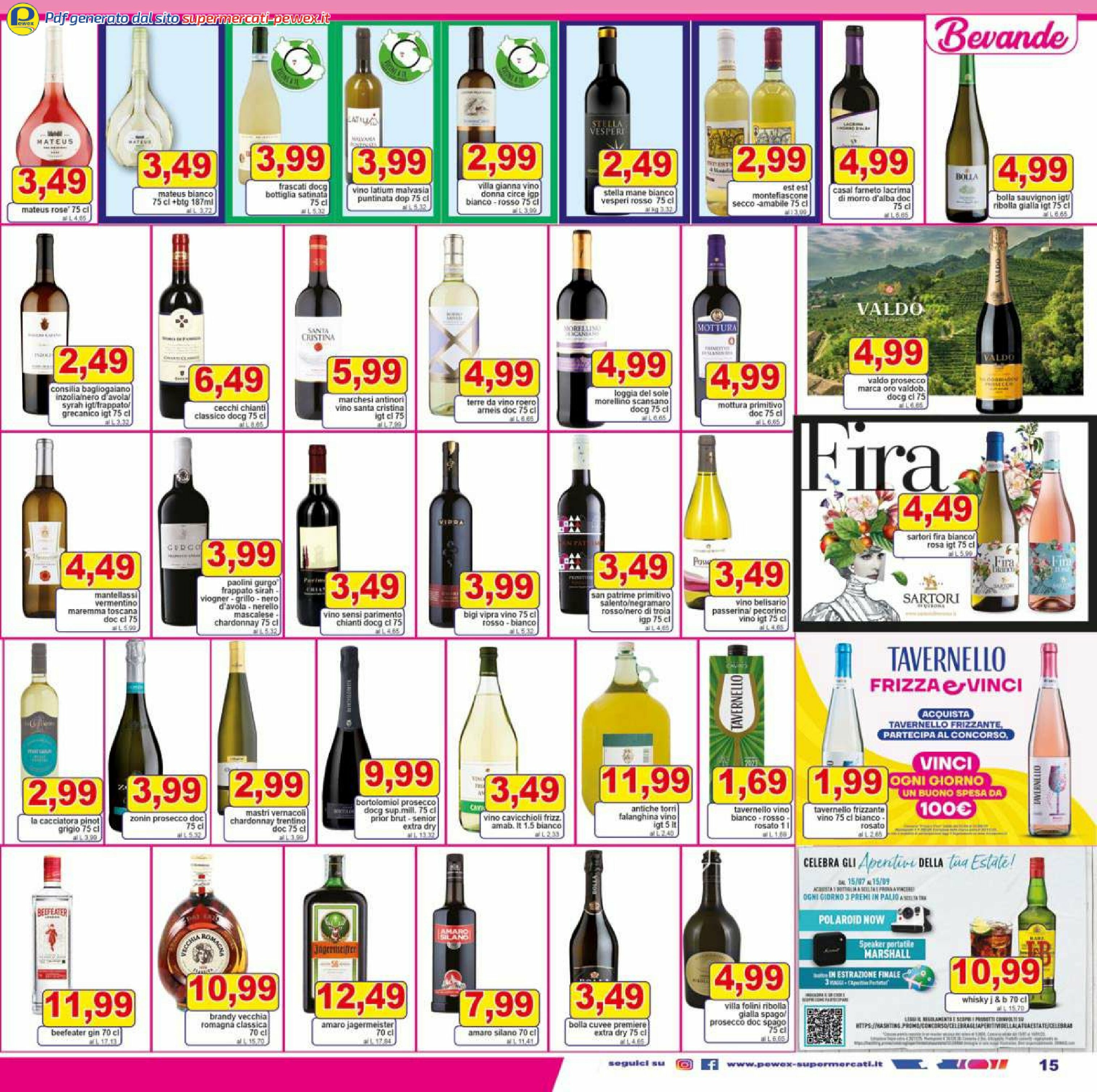 pewex - Volantino Pewex valido dal 18/08 al 26/08 - page: 15