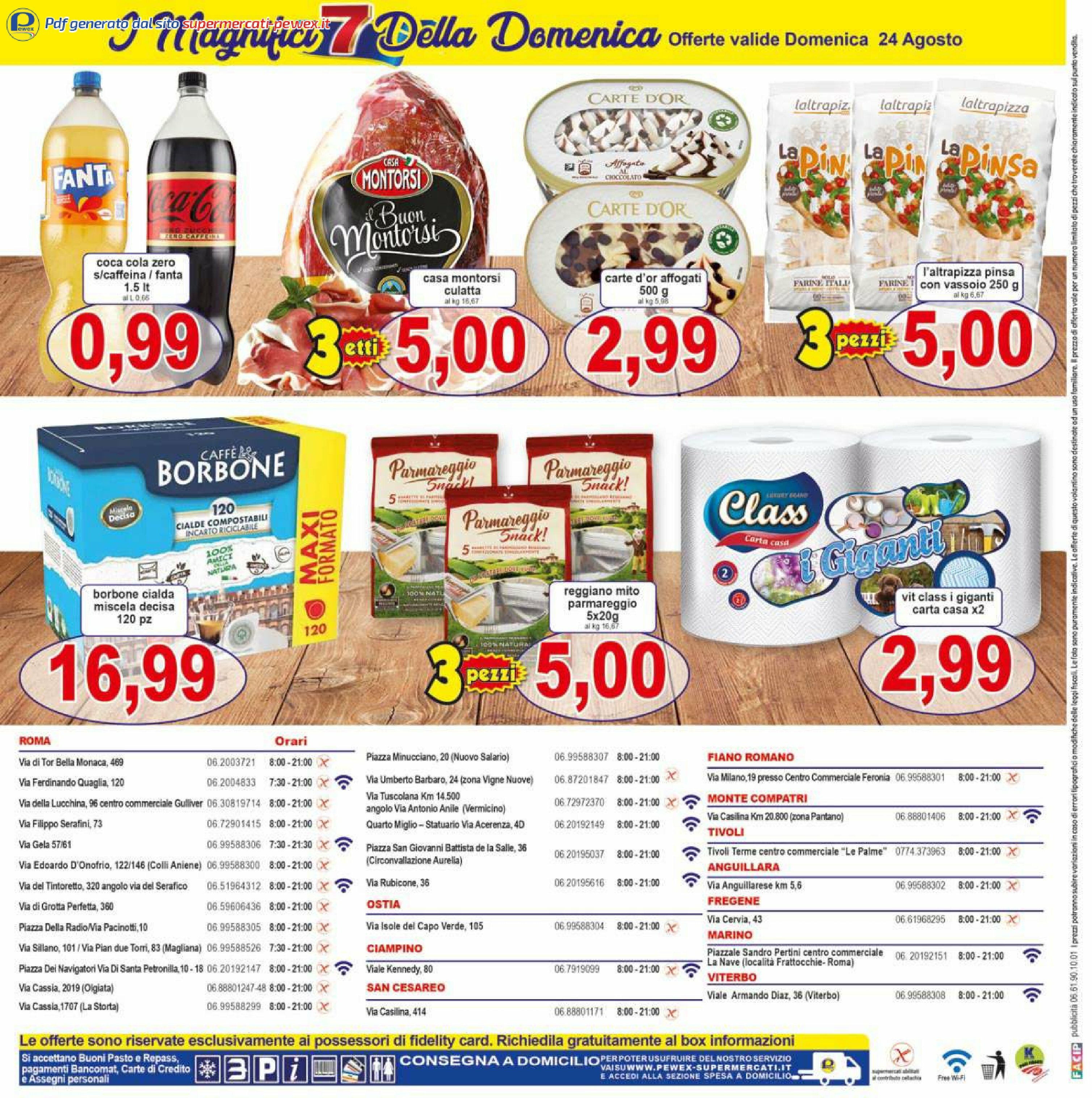 pewex - Volantino Pewex valido dal 18/08 al 26/08 - page: 24